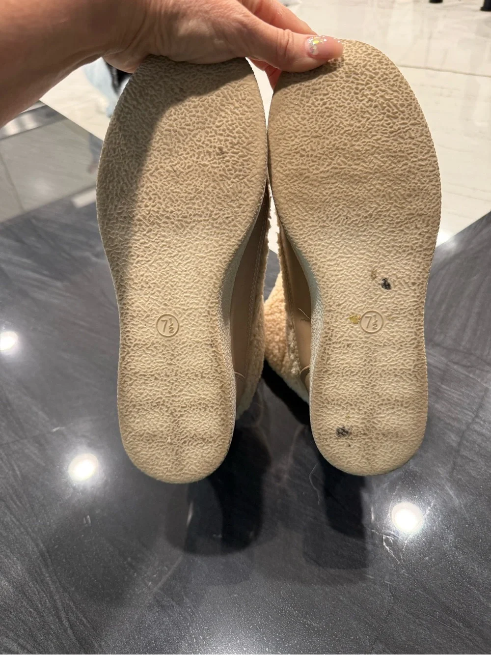 Target Beige Mid-Calf Winter Boots